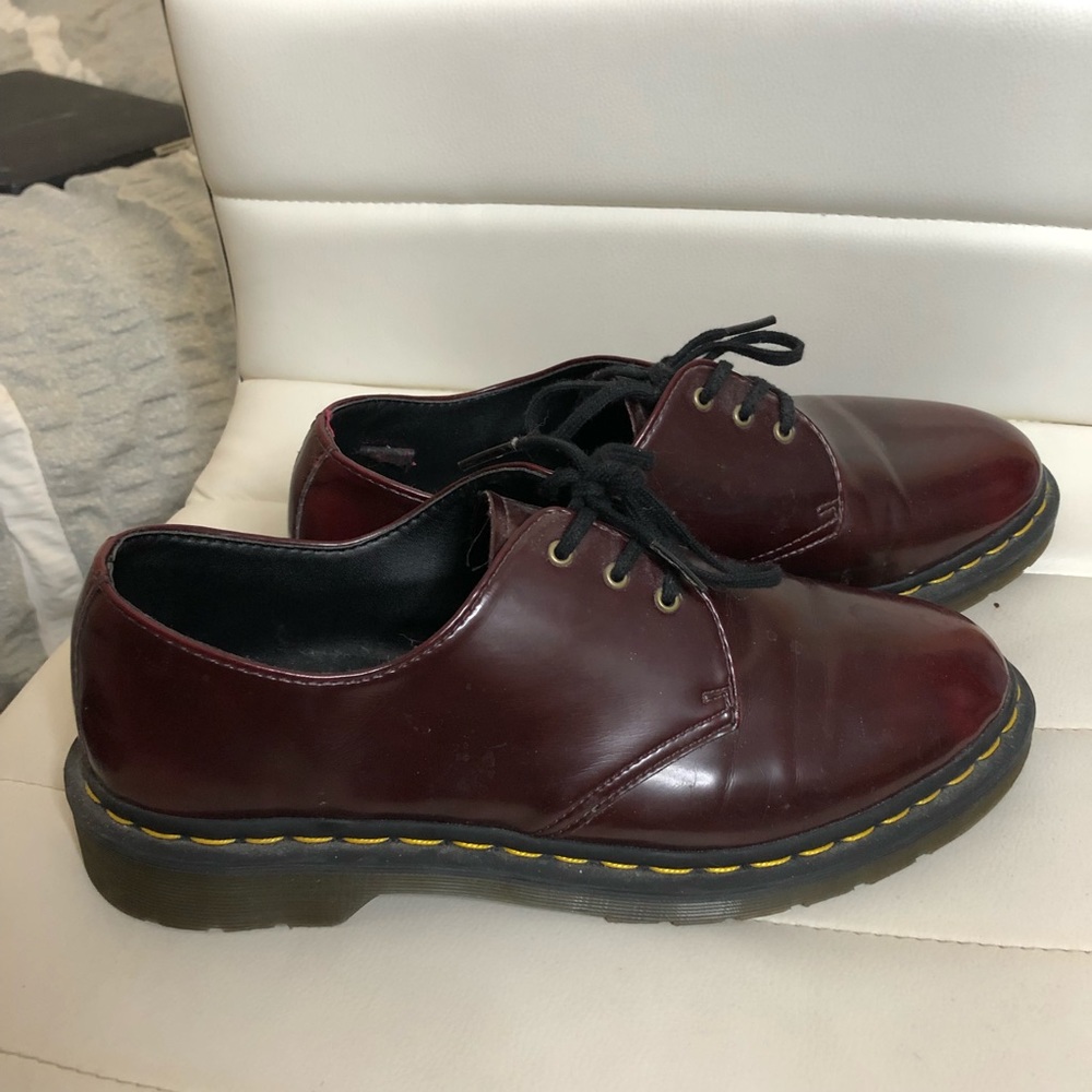 DR. MARTENS 1461 Vegan Oxford in Maroon